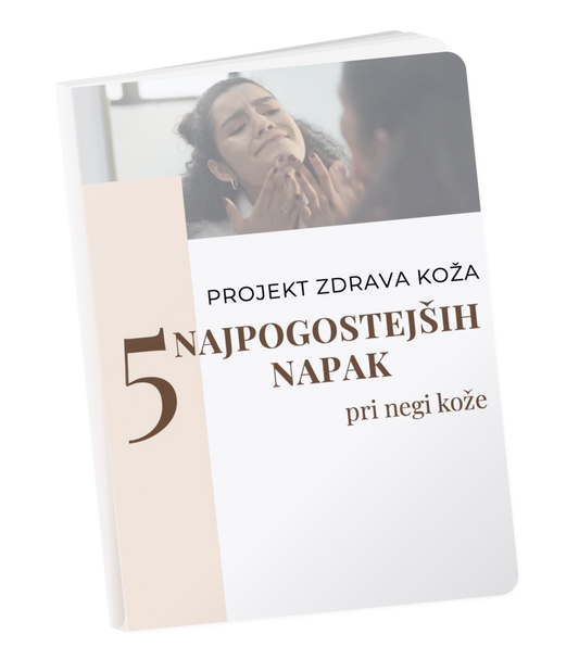 5 najpogostejših napak pri negi kože